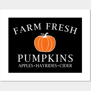 Farm Fresh Pumpkin Posters and Art